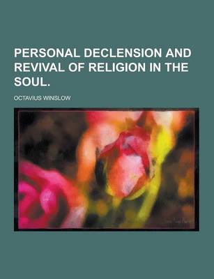 Book cover for Personal Declension and Revival of Religion in the Soul