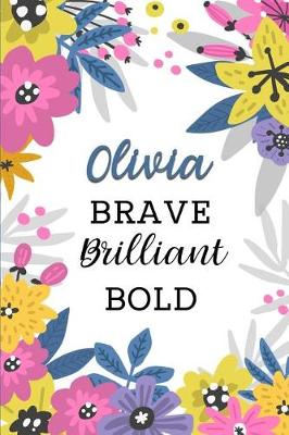 Book cover for Olivia Brave Brilliant Bold