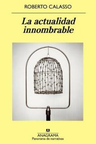 Cover of La Actualidad Innombrable