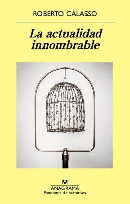 Book cover for La Actualidad Innombrable