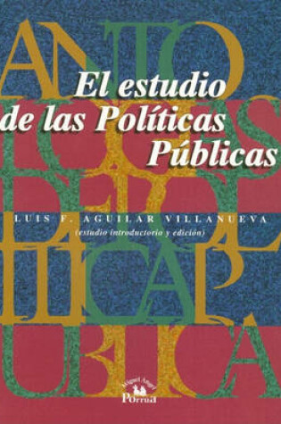 Cover of El Estudio de las Politicas Publicas