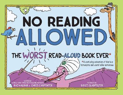 Book cover for No Reading Allowed