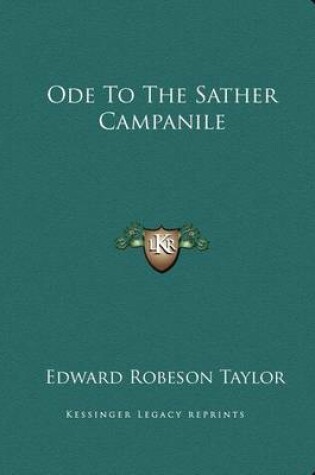 Cover of Ode to the Sather Campanile