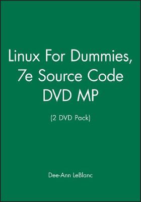 Book cover for Linux For Dummies, 7e Source Code DVD MP (2 DVD Pack)