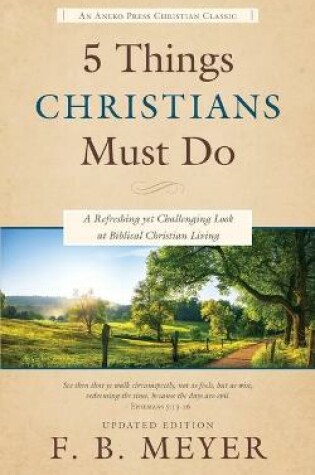 Cover of 5 Things Christians Must Do