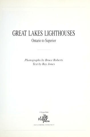 Cover of Great Lakes Lighthouses