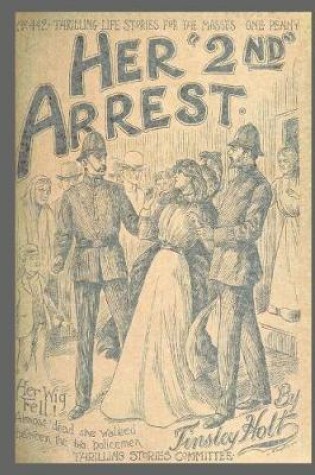 Cover of Journal Vintage Penny Dreadful Book Cover Reproduction Her 2nd Arrest