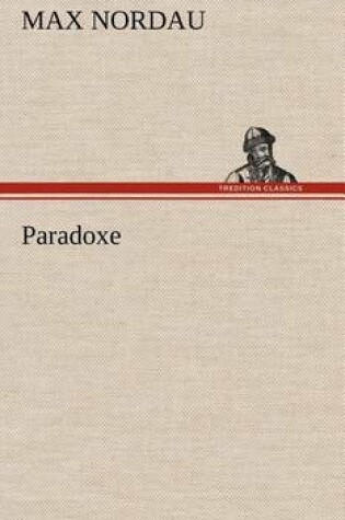 Cover of Paradoxe