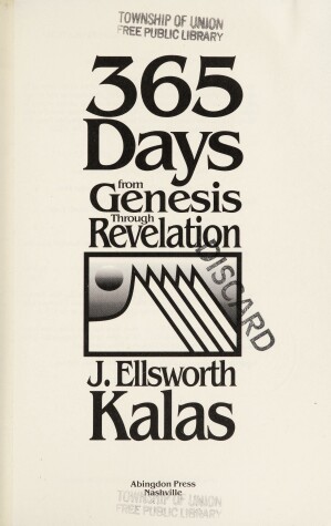 Book cover for 365 Days from Genesis Through Revelation