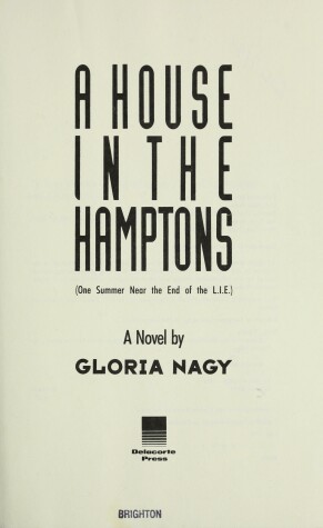 Book cover for A House in the Hamptons