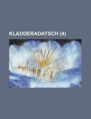 Book cover for Kladderadatsch Volume 4