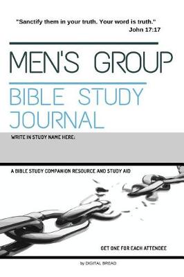 Book cover for Men's Group Bible Study Journal