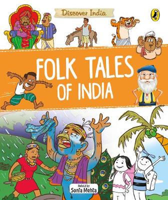 Book cover for Discover India: Folk Tales of India