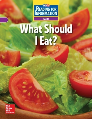 Book cover for Reading for Information, Approaching Student Reader, Health - What Should I Eat?, Grade 2