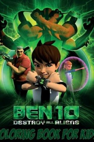 Cover of Ben 10 Coloring Book For kids