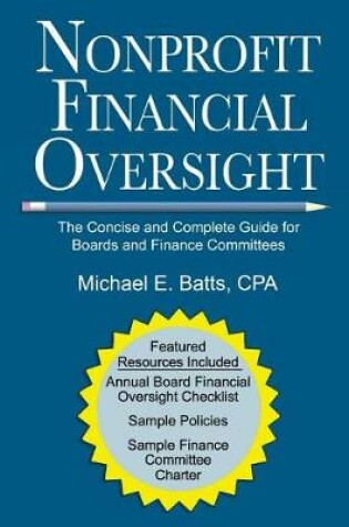 Cover of Nonprofit Financial Oversight