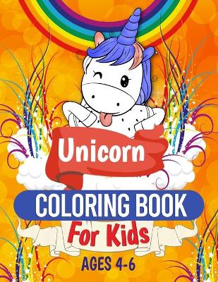 Book cover for Unicorn Coloring Book for Kids