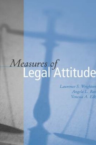 Cover of Measures of Legal Attitudes