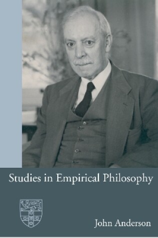 Cover of Studies in Empirical Philosophy