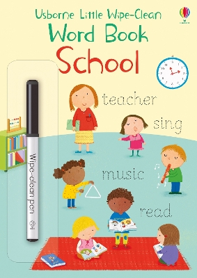 Cover of Little Wipe-Clean Word Book School