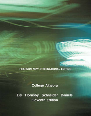 Book cover for College Algebra PNIE, plus MyMathLab without eText