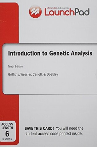 Cover of Launchpad for Griffiths's Introduction to Genetic Analysis (Six Month Access)