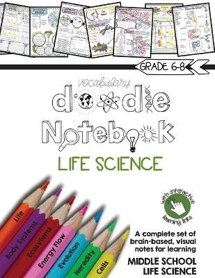 Book cover for Life Science Doodle Notebook