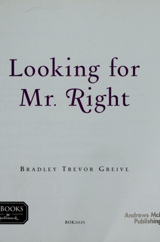 Cover of Looking for Mr. Right/Hallmark