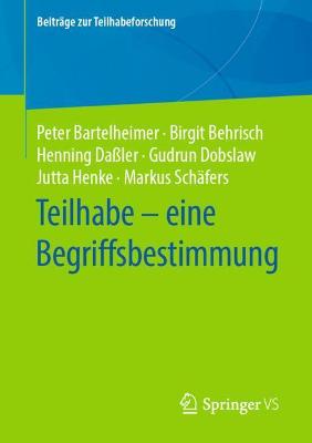 Cover of Teilhabe – eine Begriffsbestimmung