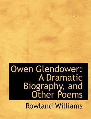 Book cover for Owen Glendower