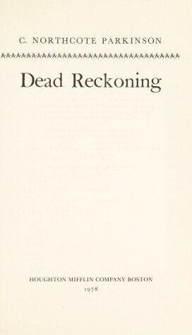 Cover of Dead Reckoning