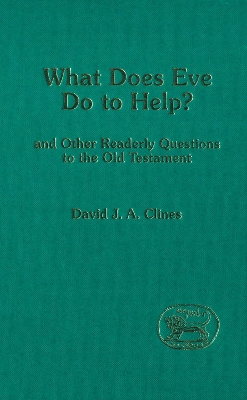 Book cover for What Does Eve Do To Help?