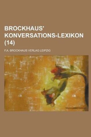 Cover of Brockhaus' Konversations-Lexikon (14 )