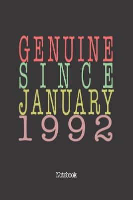 Book cover for Genuine Since January 1992