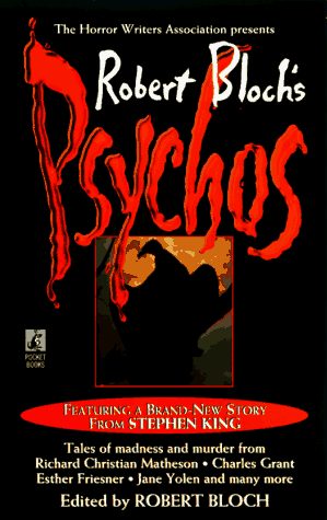 Book cover for Robert Bloch's "Psychos"