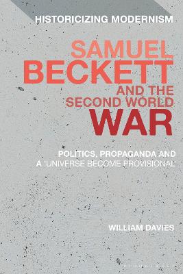 Book cover for Samuel Beckett and the Second World War