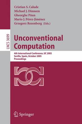 Book cover for Unconventional Computation