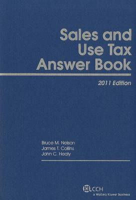 Book cover for Sales and Use Tax Answer Book, 2011