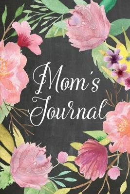 Book cover for Chalkboard Journal - Mom's Journal