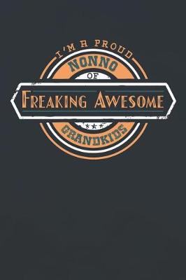 Book cover for I'm A Proud Nonno Of Freaking Awesome Grandkids