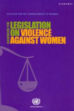 Cover of Handbook for Legislation on Violence against Women