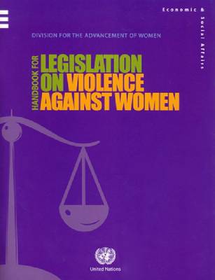 Book cover for Handbook for Legislation on Violence against Women