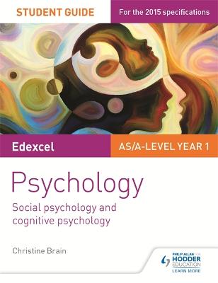 Book cover for Edexcel Psychology Student Guide 1: Social psychology and cognitive psychology