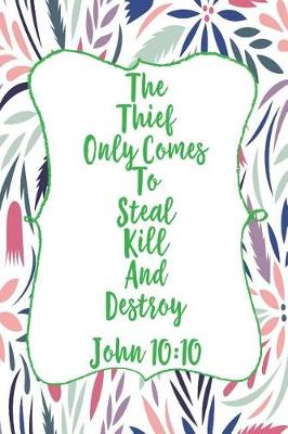 Book cover for The Thief Only Comes to Steal, Kill, and Destroy