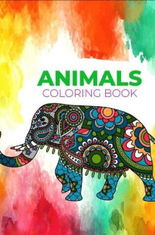 Cover of Animals coloring book