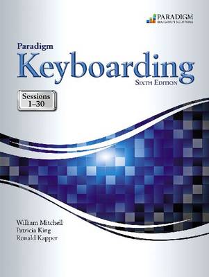 Book cover for Paradigm Keyboarding: Sessions 1-30