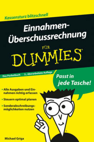 Cover of Einnahmen–Überschussrechnung für Dummies Das Pocketbuch