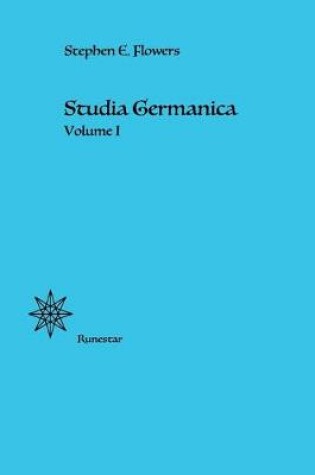 Cover of Studia Germanica