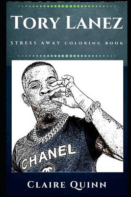 Book cover for Tory Lanez Stress Away Coloring Book