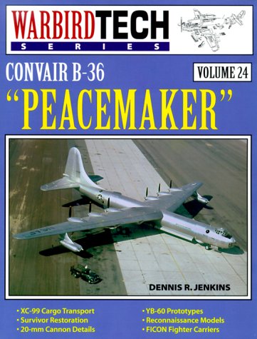 Book cover for Convair B-36 Hustler